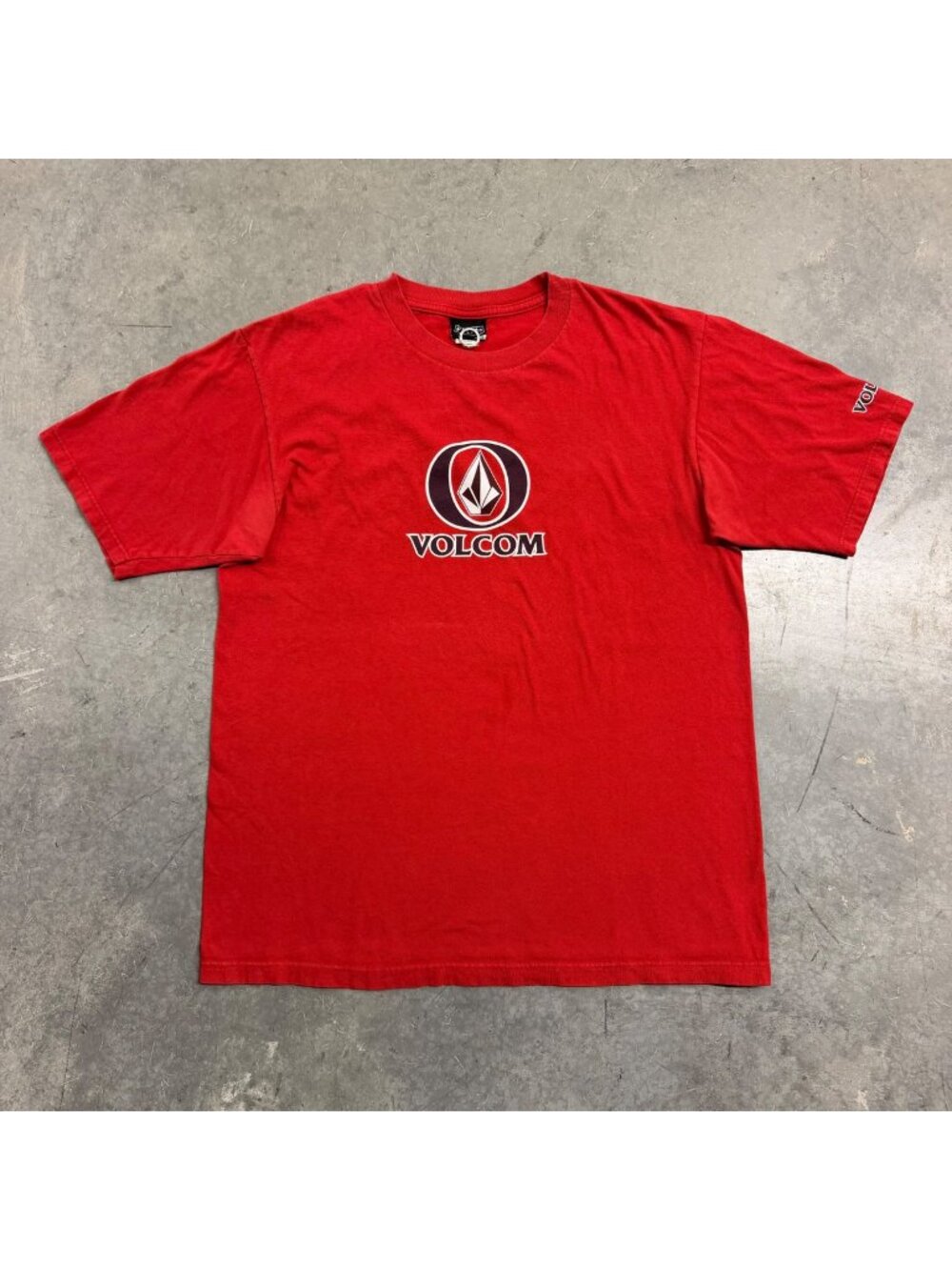 Volcom 2000s Logo Graphic Skate T-Shirt